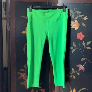 Green Yoga Pants